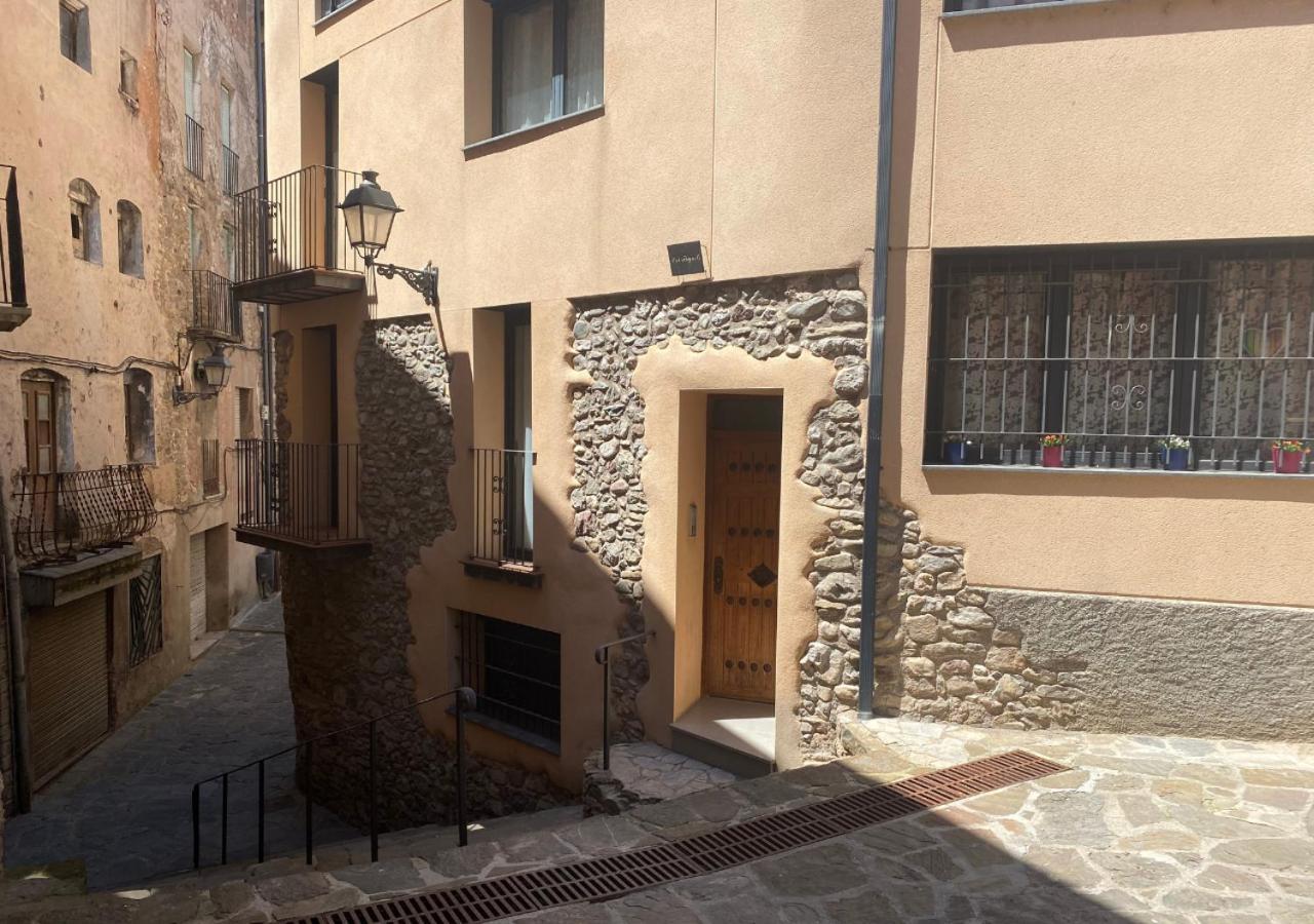 Apartamento Con Encanto En El Pirineo La Pobla de Lillet Exteriör bild
