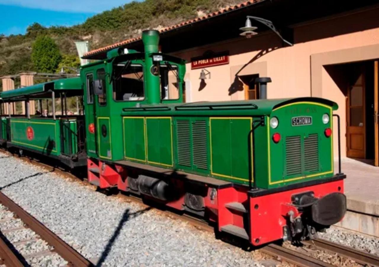 Apartamento Con Encanto En El Pirineo La Pobla de Lillet Exteriör bild