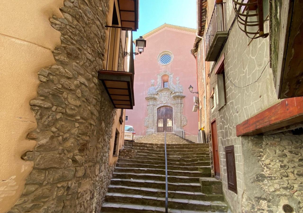 Apartamento Con Encanto En El Pirineo La Pobla de Lillet Exteriör bild